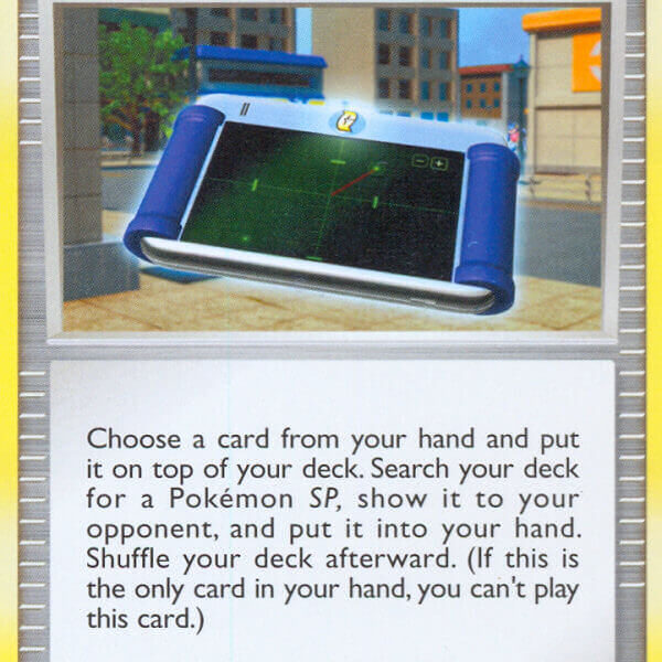 Team Galactic’s Invention G-109 SP Radar Pokemon Kaart