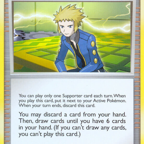Volkner’s Philosophy Pokemon Kaart