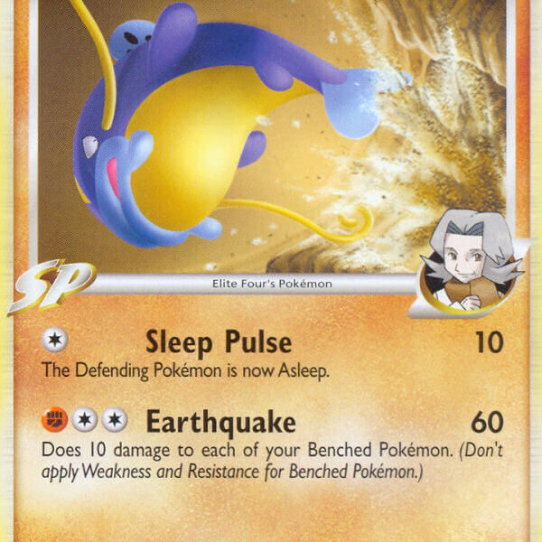 Whiscash E4 Pokemon Kaart