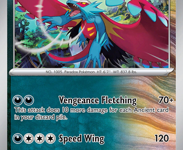 Roaring Moon Pokemon Kaart