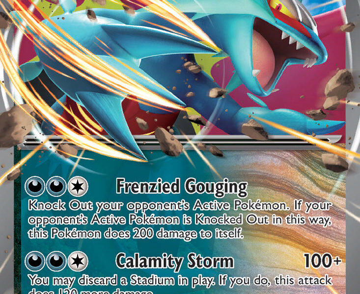 Roaring Moon ex Pokemon Kaart