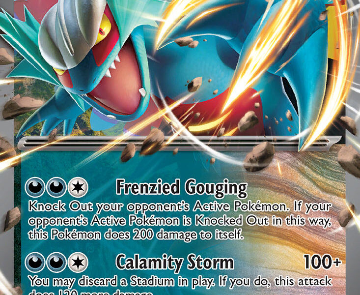 Roaring Moon ex Pokemon Kaart