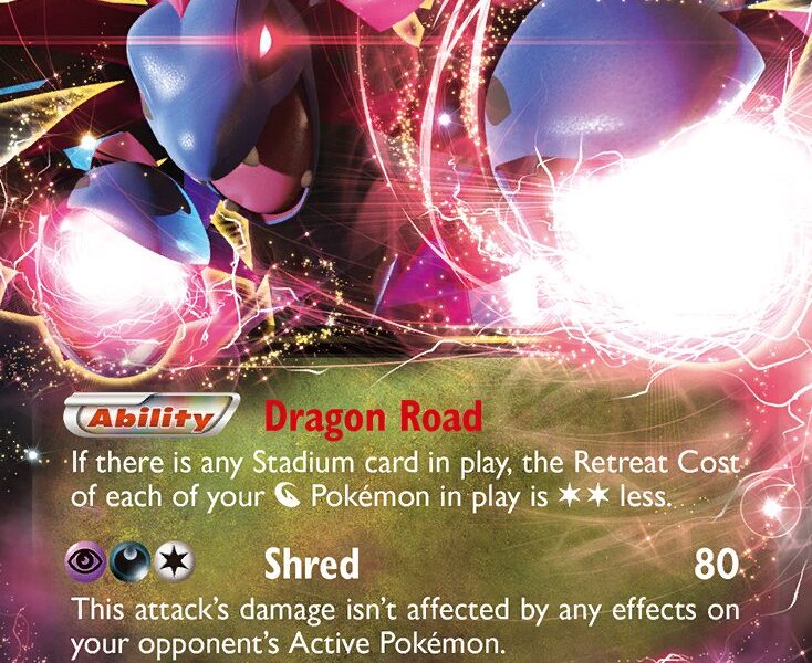 Hydreigon-EX Pokemon Kaart
