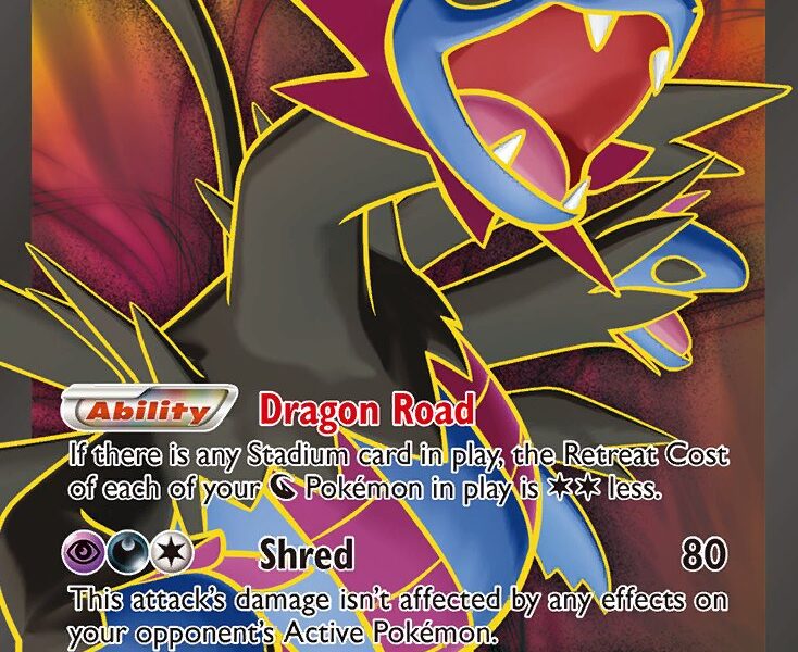 Hydreigon-EX Pokemon Kaart