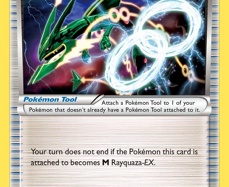 Rayquaza Spirit Link Pokemon Kaart