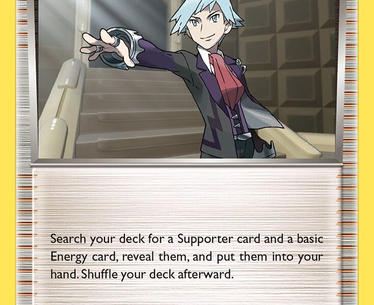 Steven Pokemon Kaart