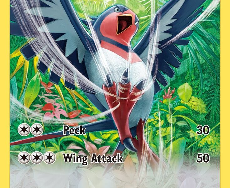 Swellow Pokemon Kaart