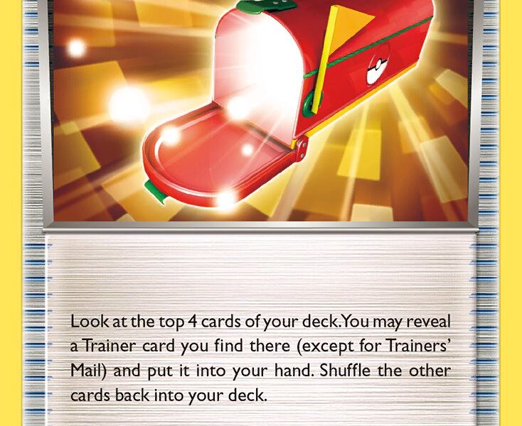 Trainers’ Mail Pokemon Kaart