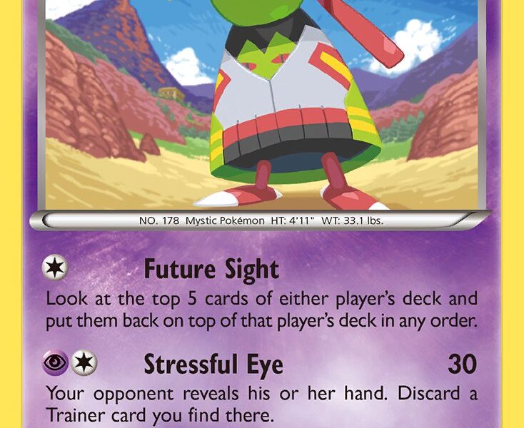 Xatu Pokemon Kaart
