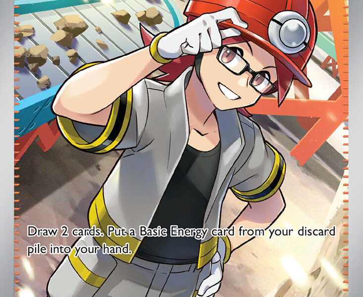 Roark Pokemon Kaart