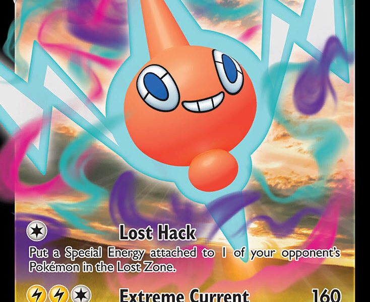 Rotom V Pokemon Kaart