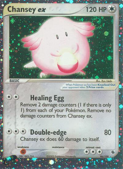 Chansey ex Pokemon Kaart
