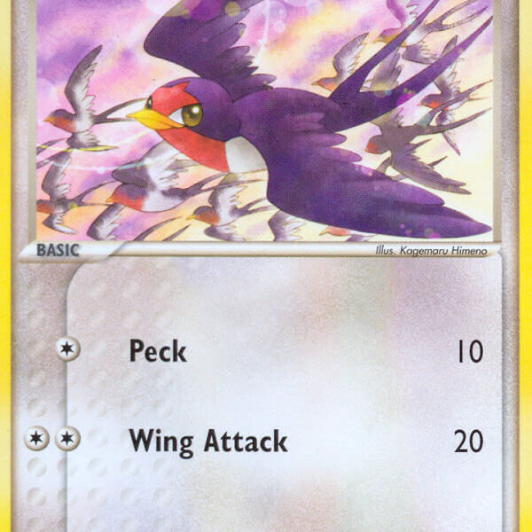 Taillow Pokemon Kaart