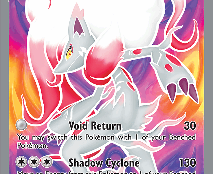 Hisuian Zoroark V Pokemon Kaart