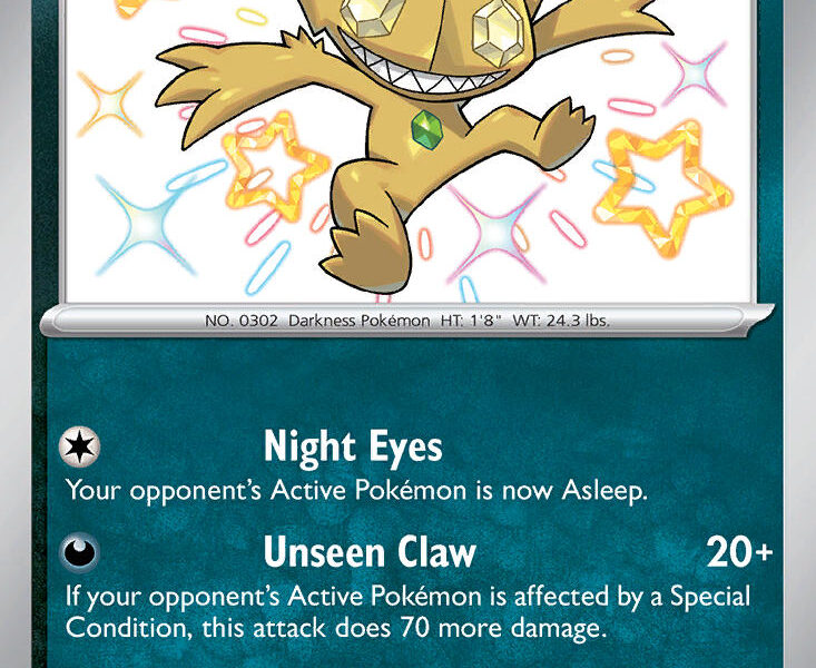 Sableye Pokemon Kaart