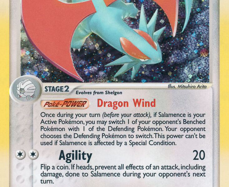 Salamence Pokemon Kaart