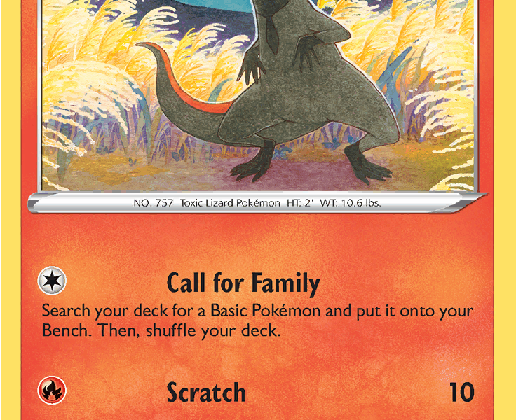 Salandit Pokemon Kaart