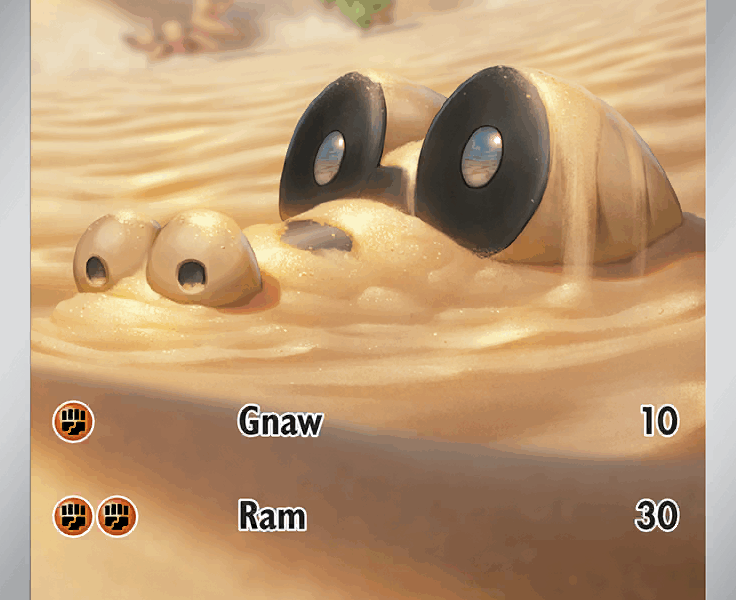 Sandile Pokemon Kaart