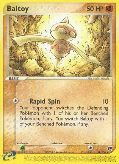Baltoy Pokemon Kaart