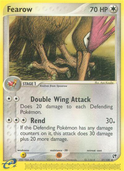 Fearow Pokemon Kaart