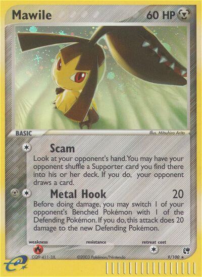 Mawile Pokemon Kaart