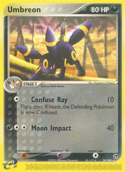 Umbreon Pokemon Kaart