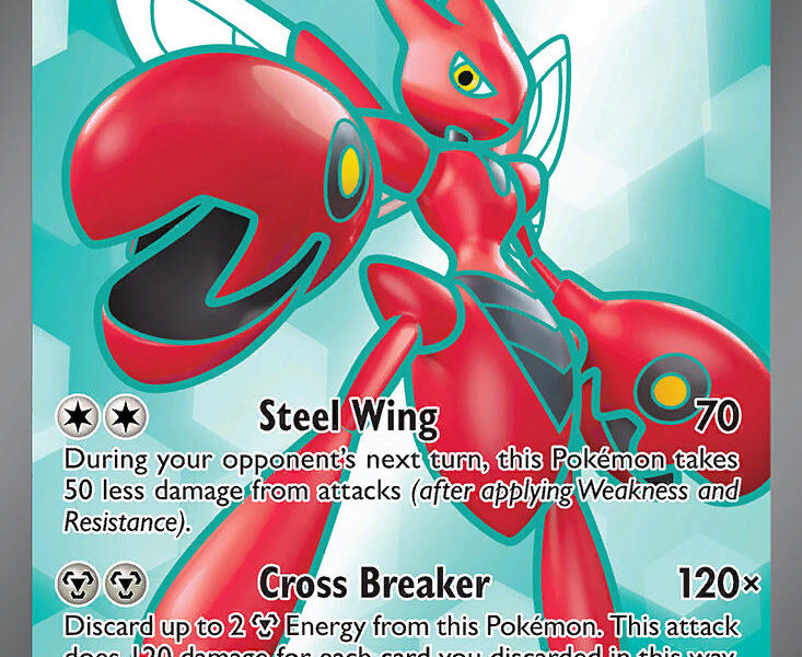 Scizor ex Pokemon Kaart