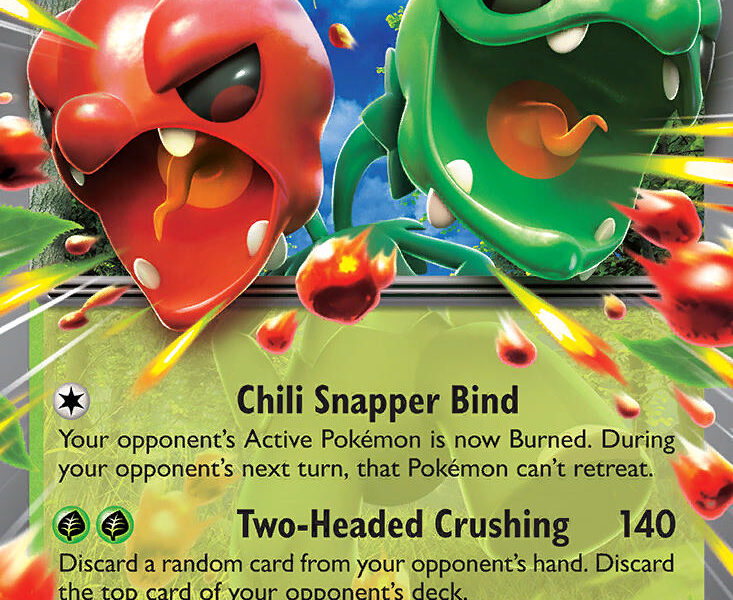 Scovillain ex Pokemon Kaart