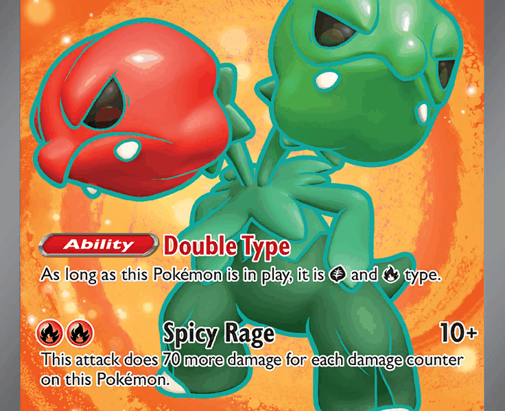 Scovillain ex Pokemon Kaart