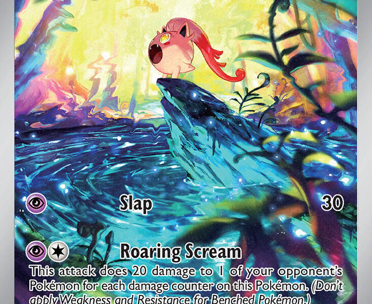 Scream Tail Pokemon Kaart