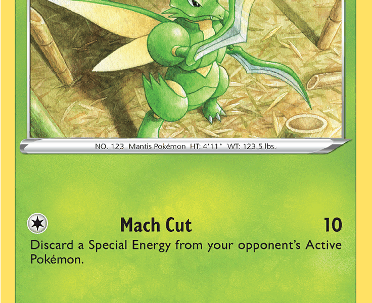 Scyther Pokemon Kaart