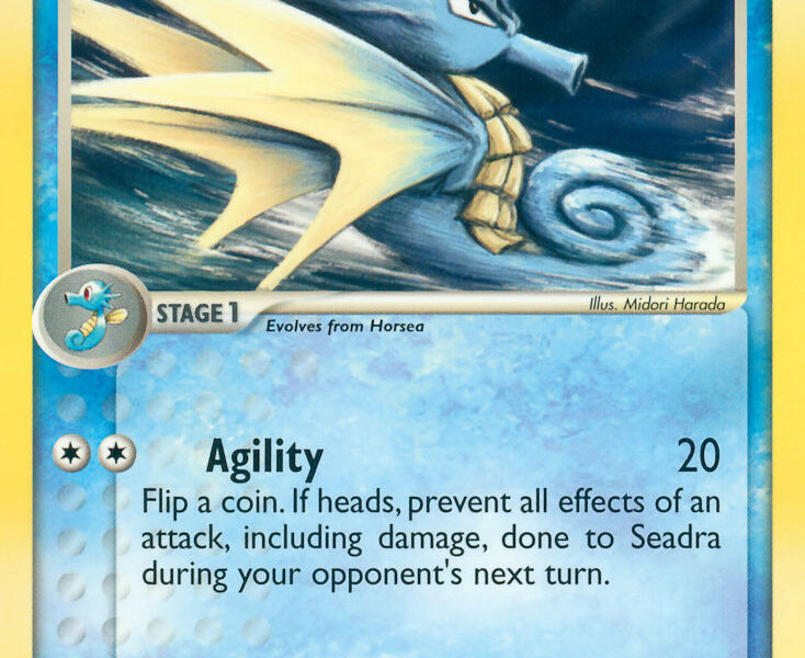 Seadra Pokemon Kaart