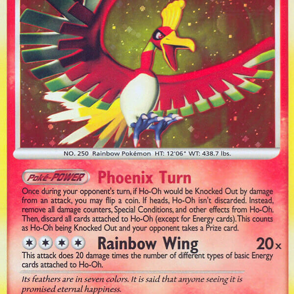Ho-Oh Pokemon Kaart
