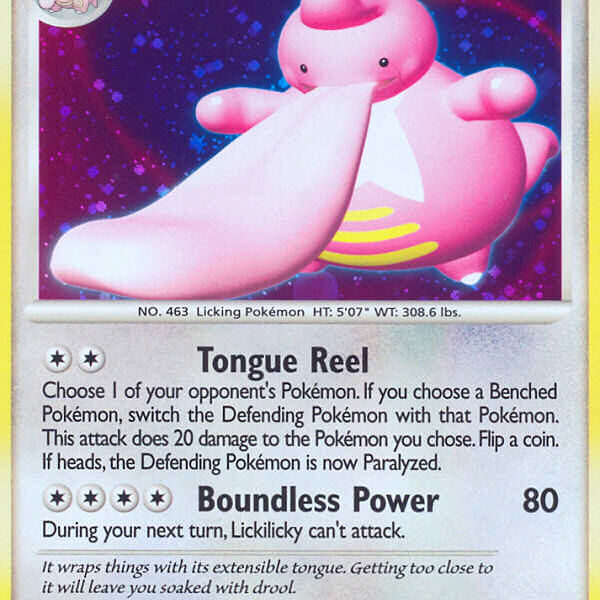 Lickilicky Pokemon Kaart