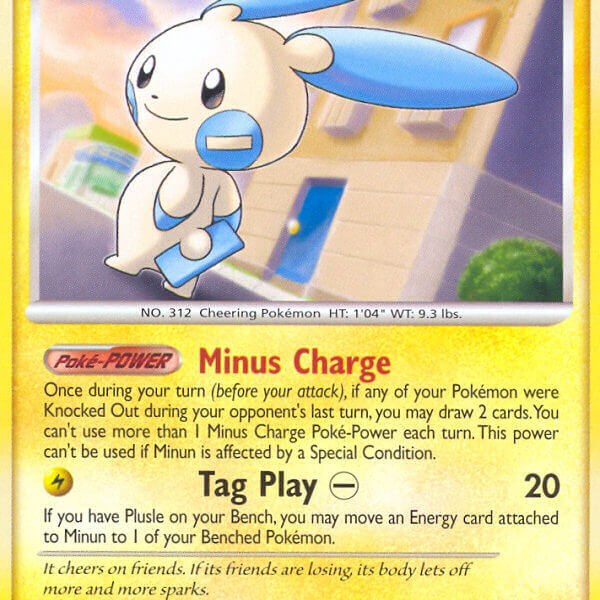 Minun Pokemon Kaart