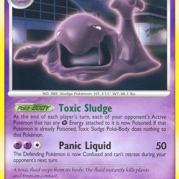Muk Pokemon Kaart
