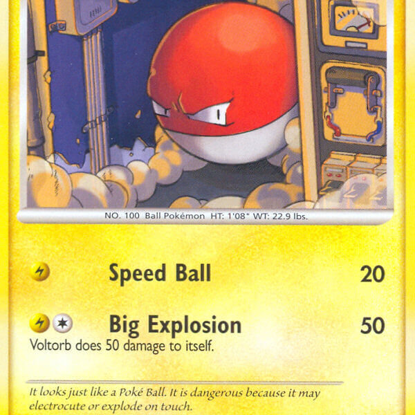 Voltorb Pokemon Kaart