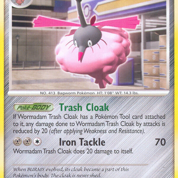 Wormadam Trash Cloak Pokemon Kaart