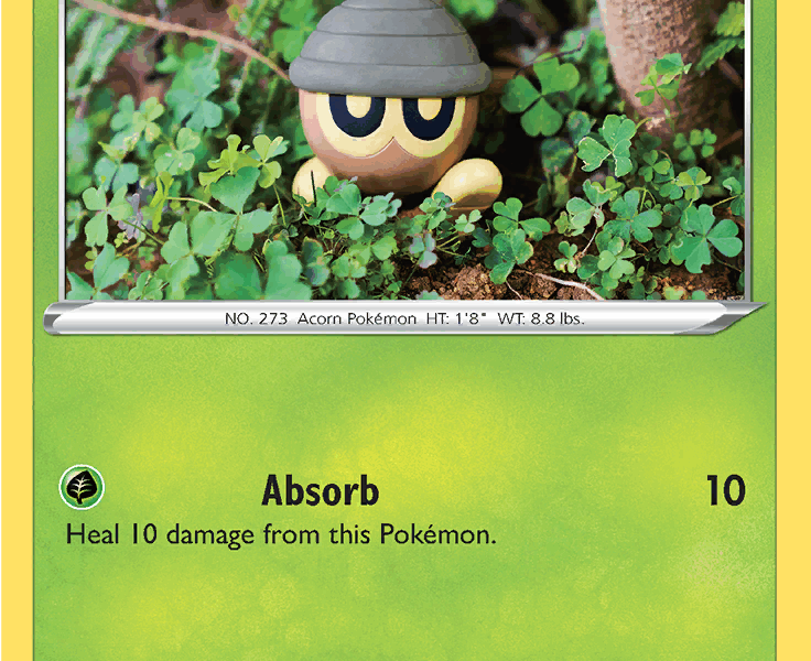 Seedot Pokemon Kaart