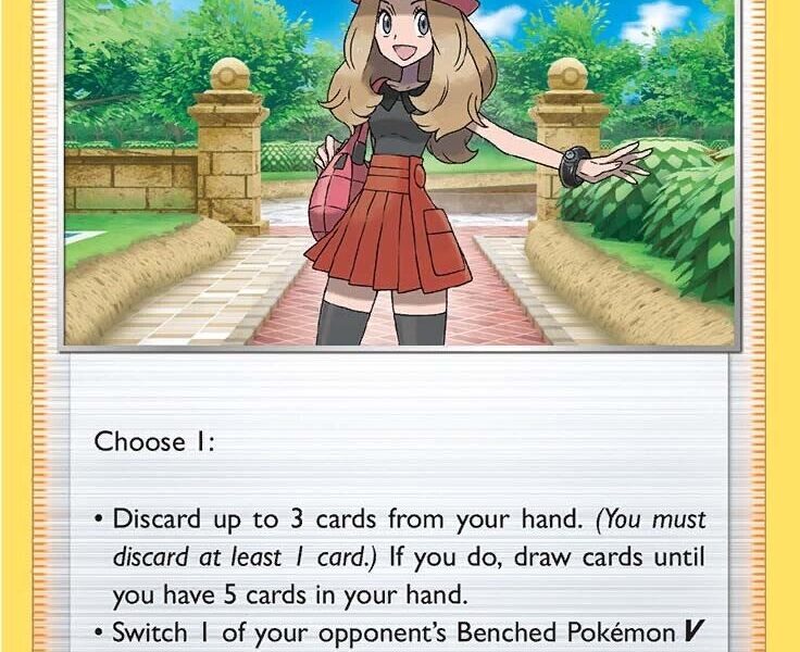 Serena Pokemon Kaart