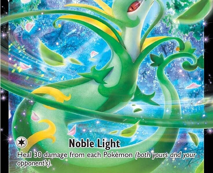 Serperior V Pokemon Kaart