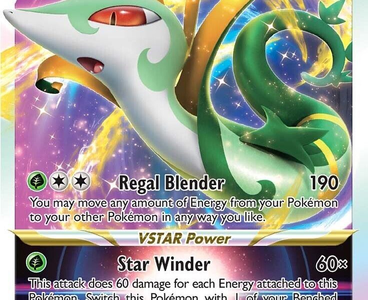 Serperior VSTAR Pokemon Kaart