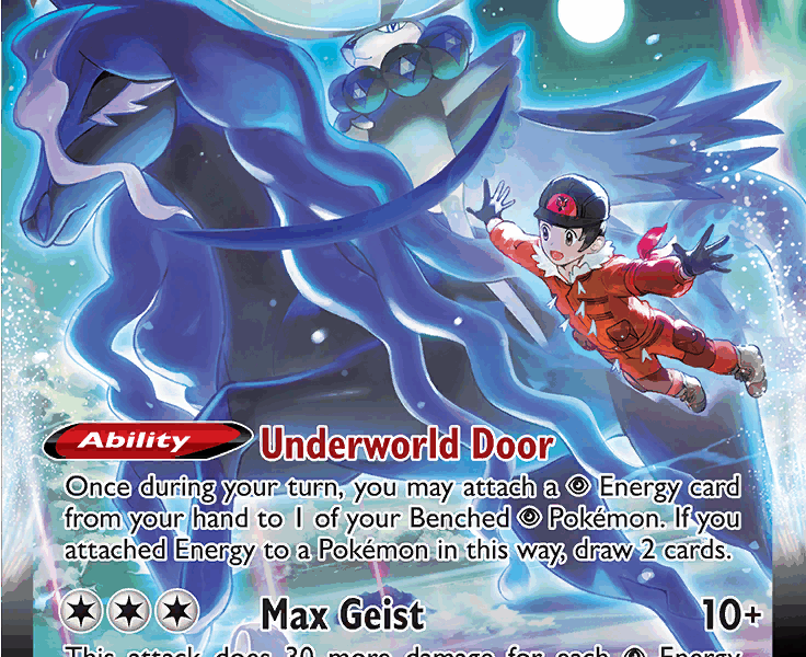 Shadow Rider Calyrex VMAX Pokemon Kaart