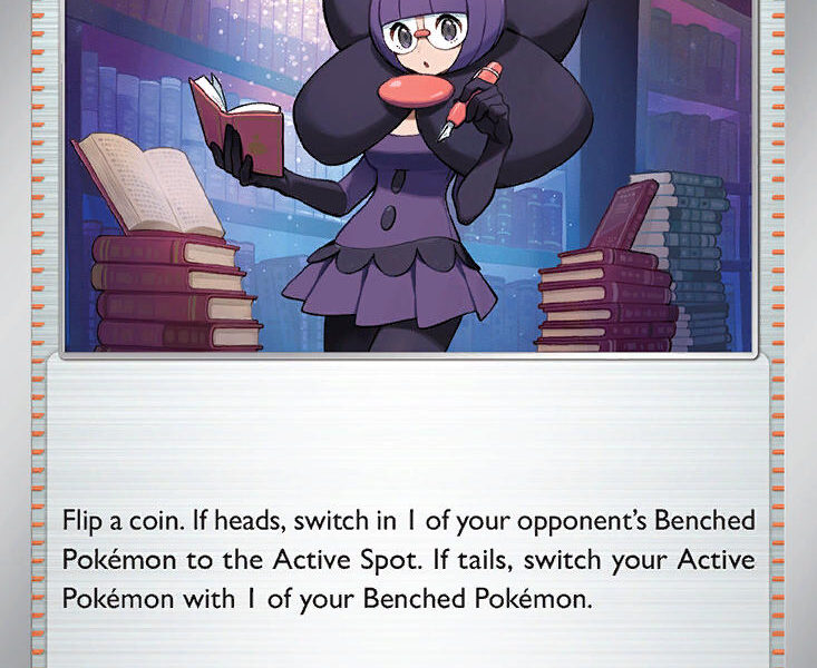 Shauntal Pokemon Kaart