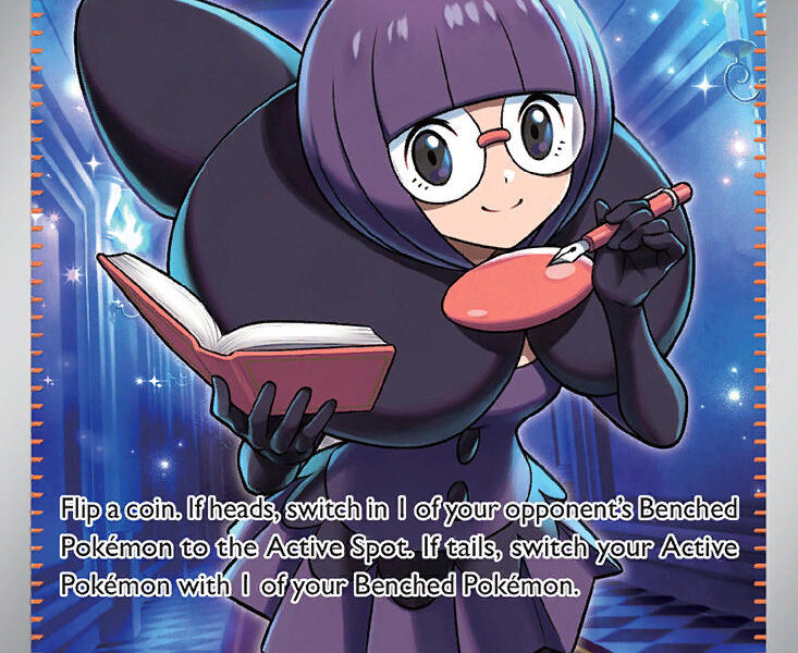 Shauntal Pokemon Kaart