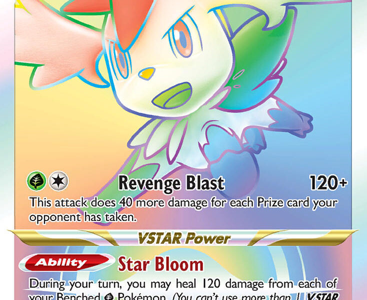 Shaymin VSTAR Pokemon Kaart