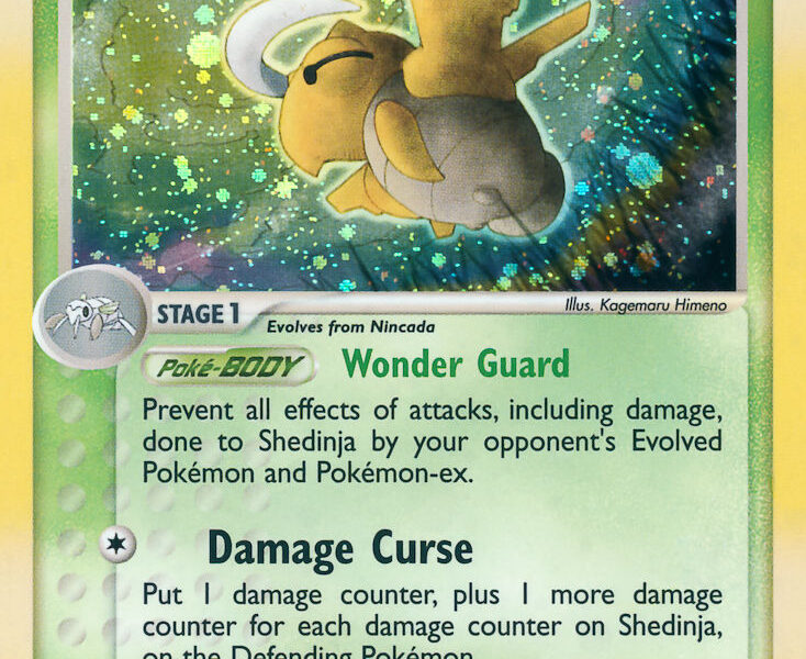 Shedinja Pokemon Kaart