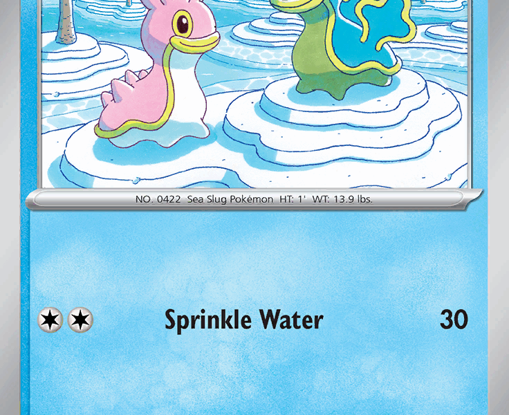 Shellos Pokemon Kaart