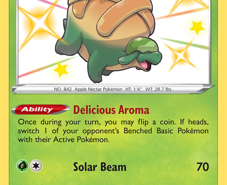 Appletun Pokemon Kaart