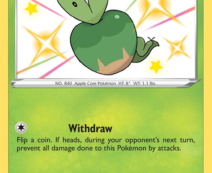 Applin Pokemon Kaart